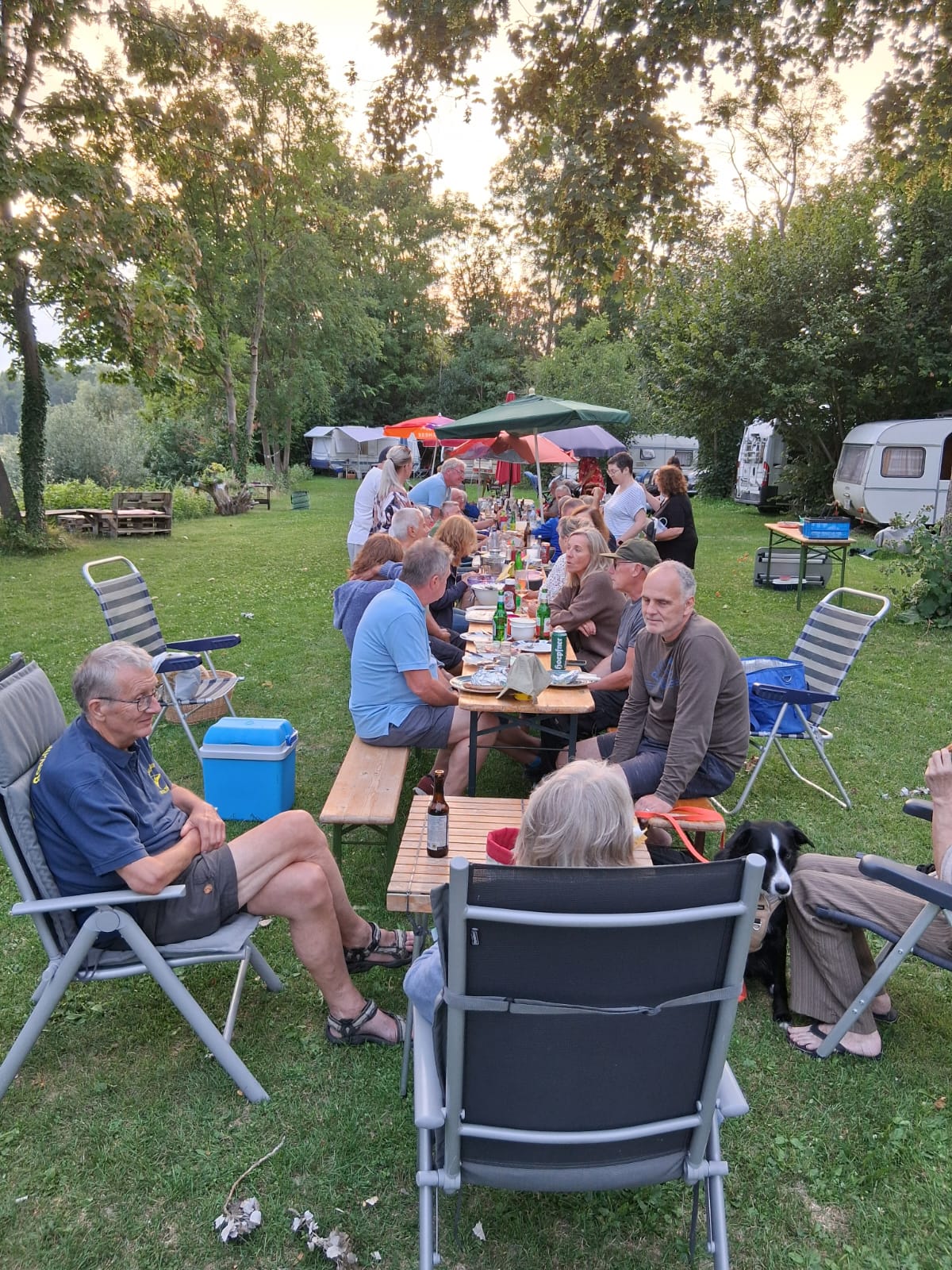 Die Tafel am Zeltplatzfest